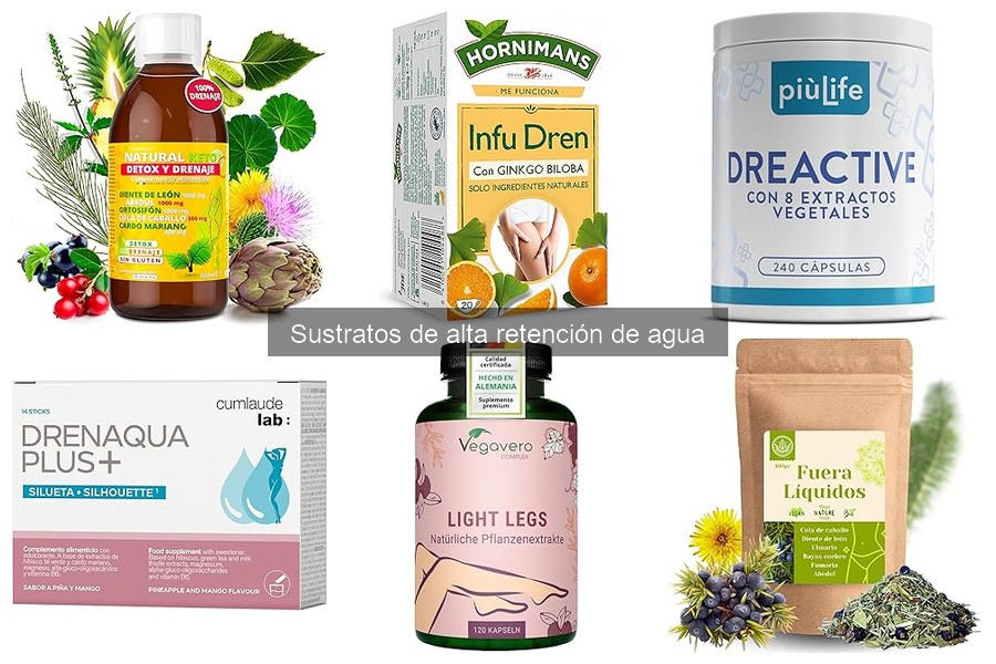 Experiencias de usuarios con sustratos de alta retención de agua