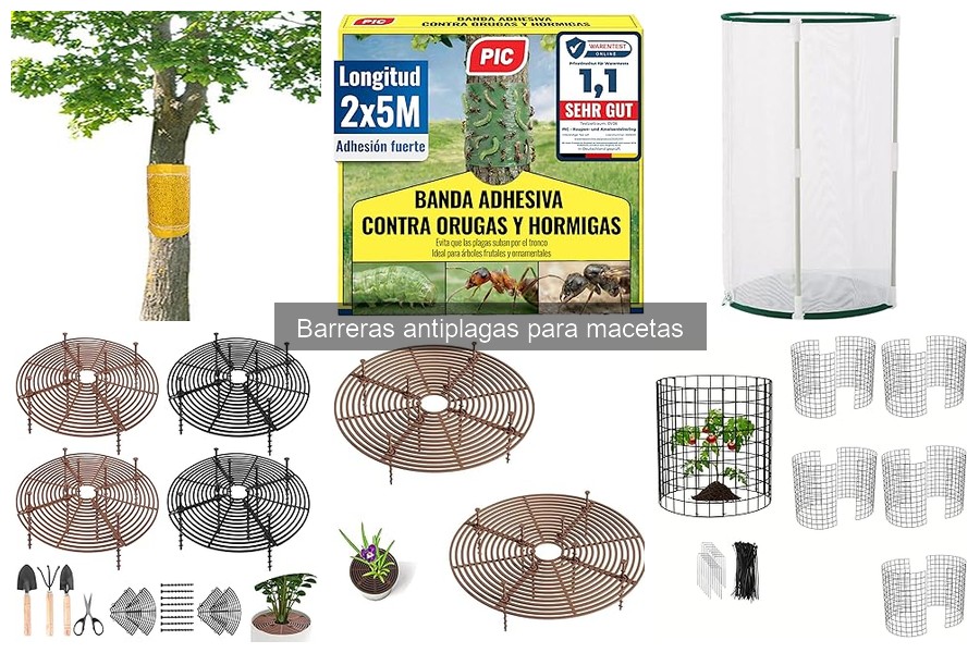 Guía de compra de barreras antiplagas para macetas