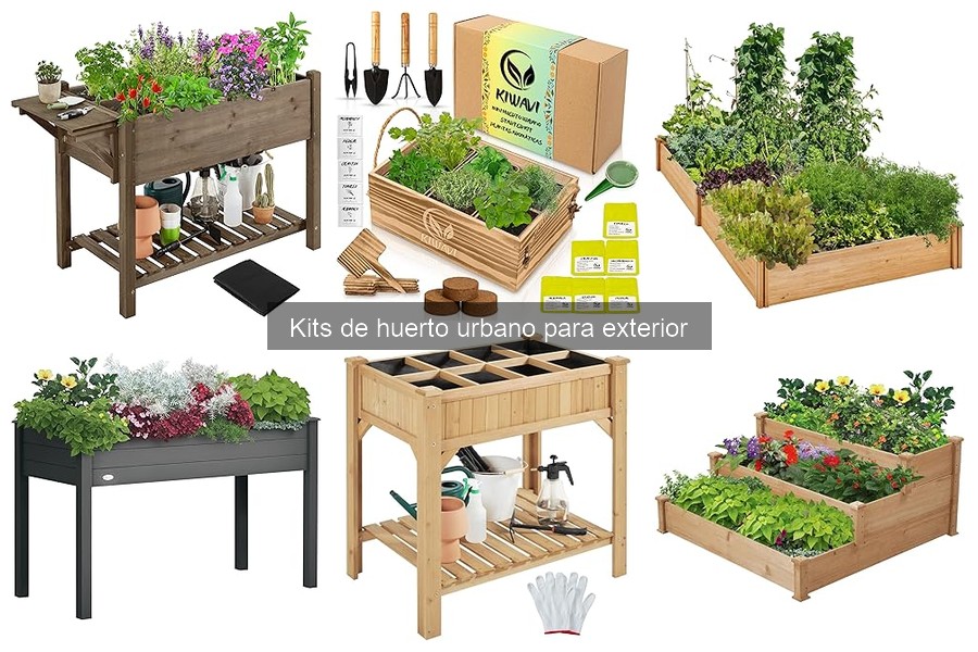 Guía de compra de kits de huerto urbano para exterior