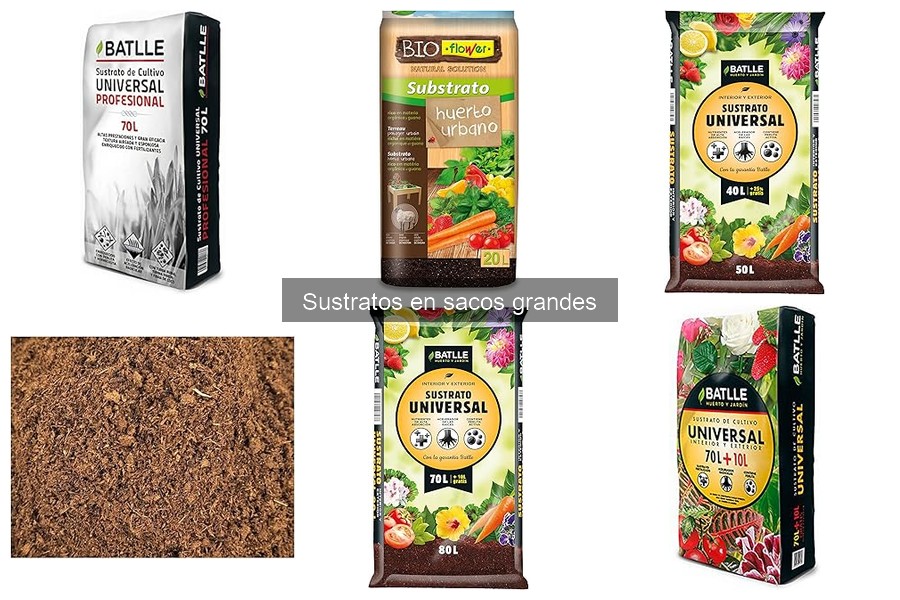 Guía de compra de sustratos en sacos grandes para jardinería