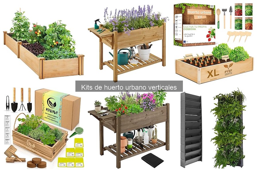 Guía de instalación de un kit de huerto urbano vertical