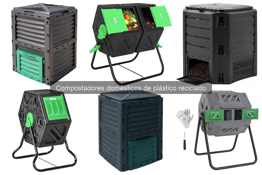 Guía para elegir el mejor compostador de plástico reciclado