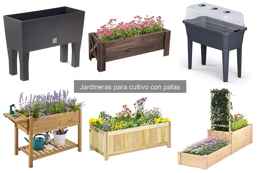 Guía para elegir la jardinera con patas adecuada