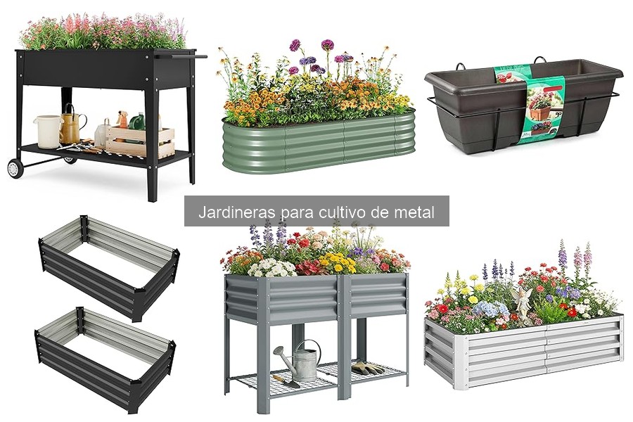 Guía para elegir la mejor jardinera de metal para tu huerto urbano