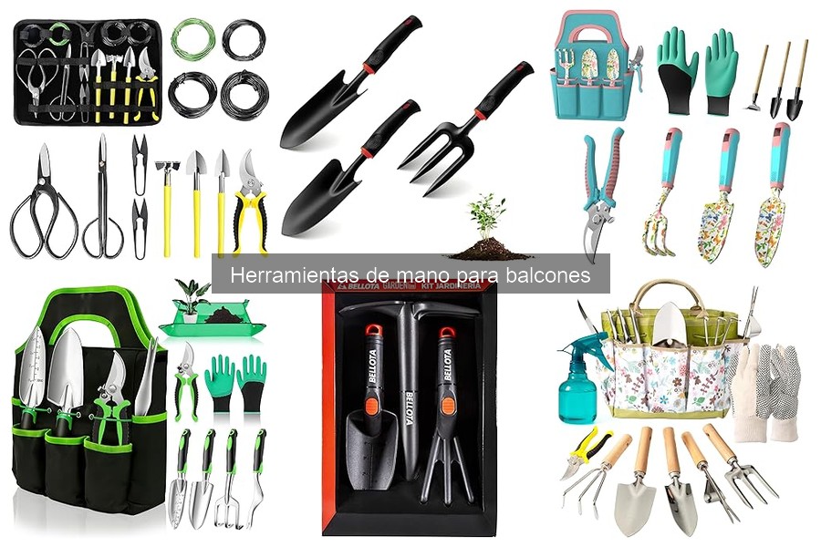 Herramientas versátiles para balcones pequeños: Guía útil