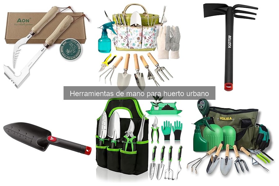 Impacto de Herramientas de Mano en el Suelo de Huertos Urbanos