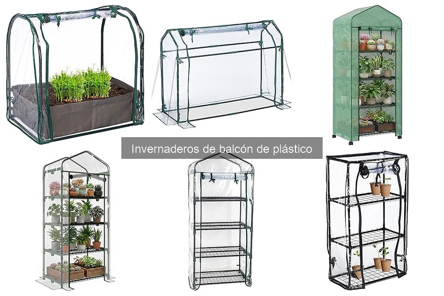 ** Invernaderos de balcón de plástico: características y beneficios