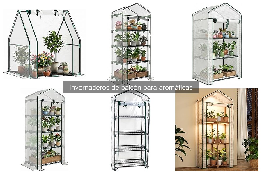 Invernaderos de balcón para aromáticas: Beneficios y características