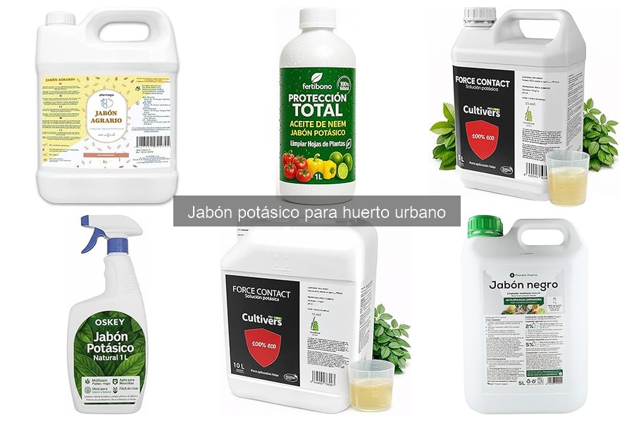 Jabón potásico: ¿Seguro para tus plantas comestibles?