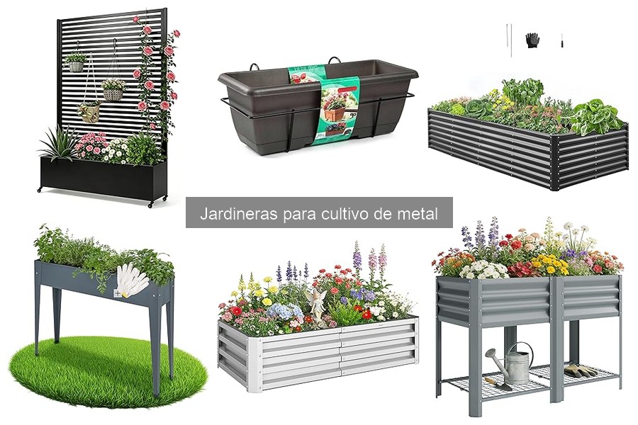 Jardineras de Metal Recicladas: Beneficios y Opciones