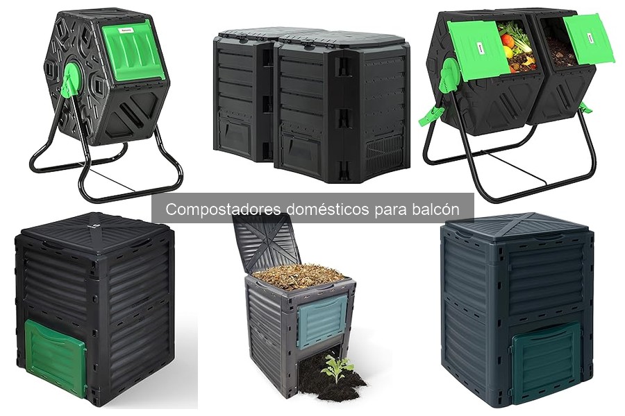 Mantenimiento de compostadores domésticos en balcones