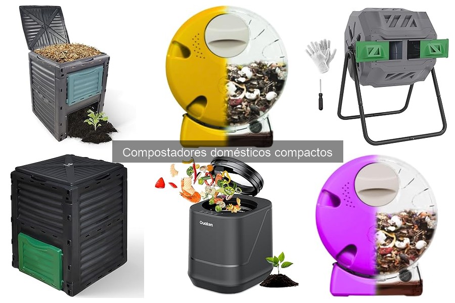 Mantenimiento óptimo de compostadores domésticos compactos