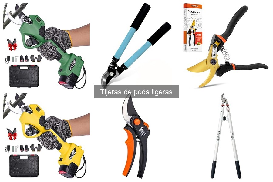 Mejor época para usar tijeras de poda ligeras en el jardín