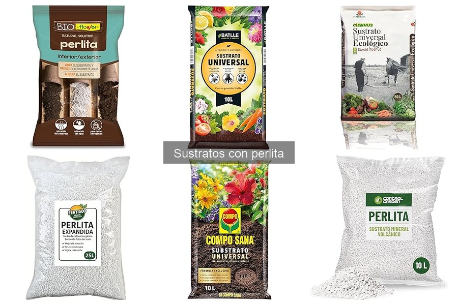 Mejor sustrato con perlita para cultivo en casa: comparativa
