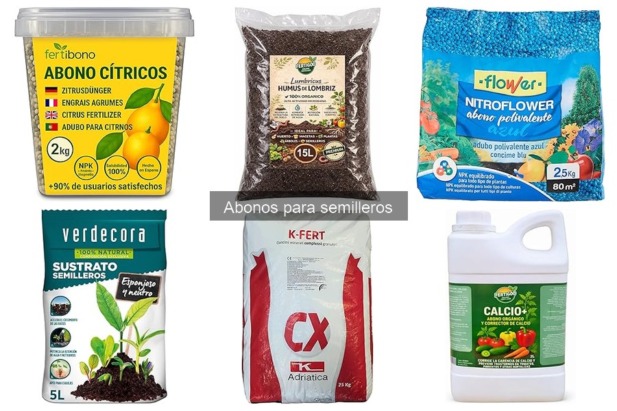 Mejores abonos para semilleros de hortalizas en 2023