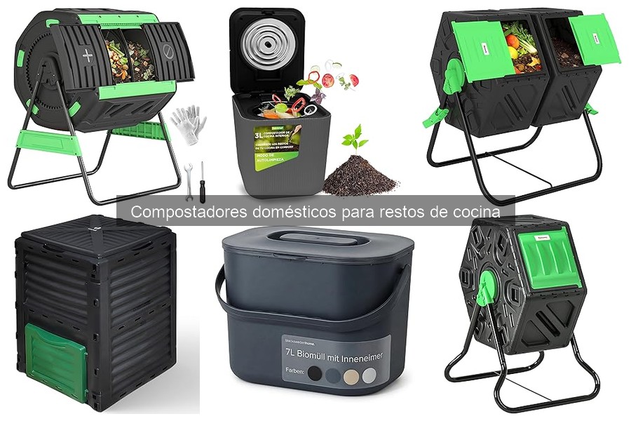 Mejores compostadores para cocina: opiniones y comparativa