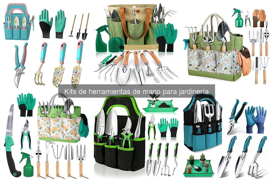 Mejores kits de herramientas de mano para jardinería 2023