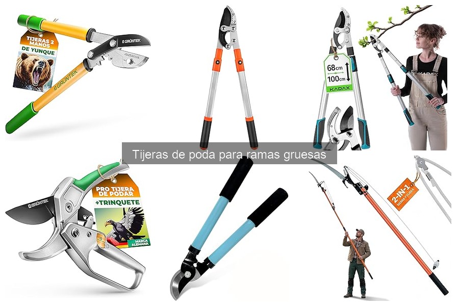 Mejores lugares para comprar tijeras de poda para ramas gruesas
