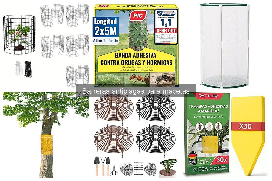 Mejores marcas de barreras antiplagas para cultivar en casa