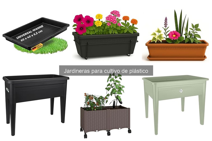 Mejores marcas de jardineras de plástico en Amazon