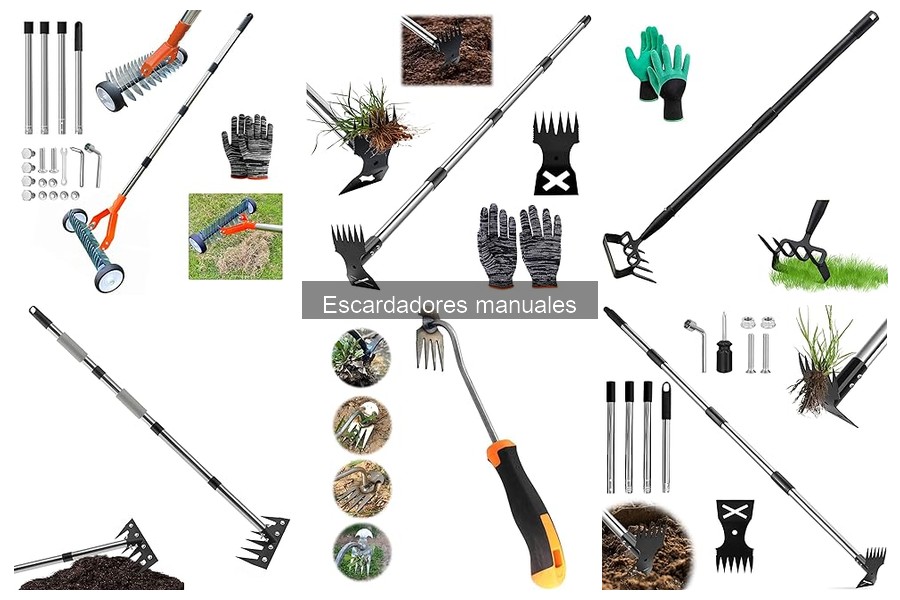 Mejores materiales para escardadores manuales en jardinería
