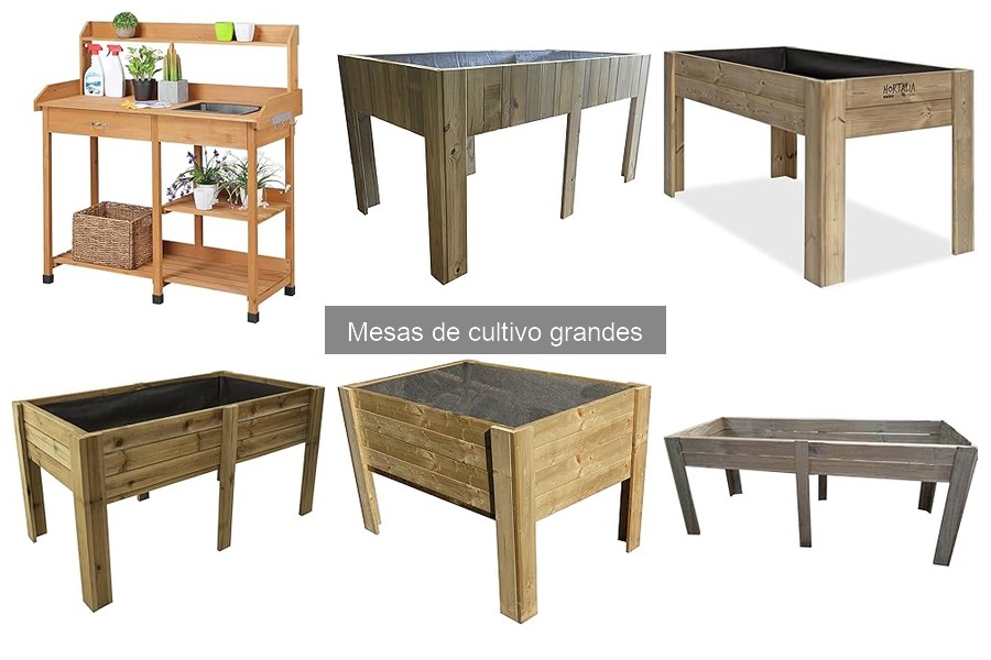 Mejores mesas de cultivo grandes para principiantes
