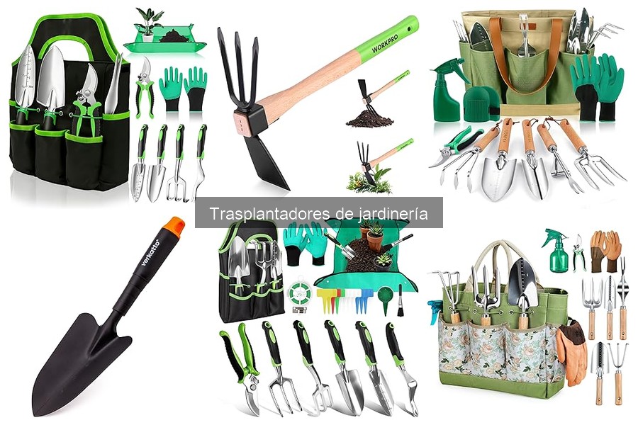 Mejores ofertas de trasplantadores de jardinería 2023