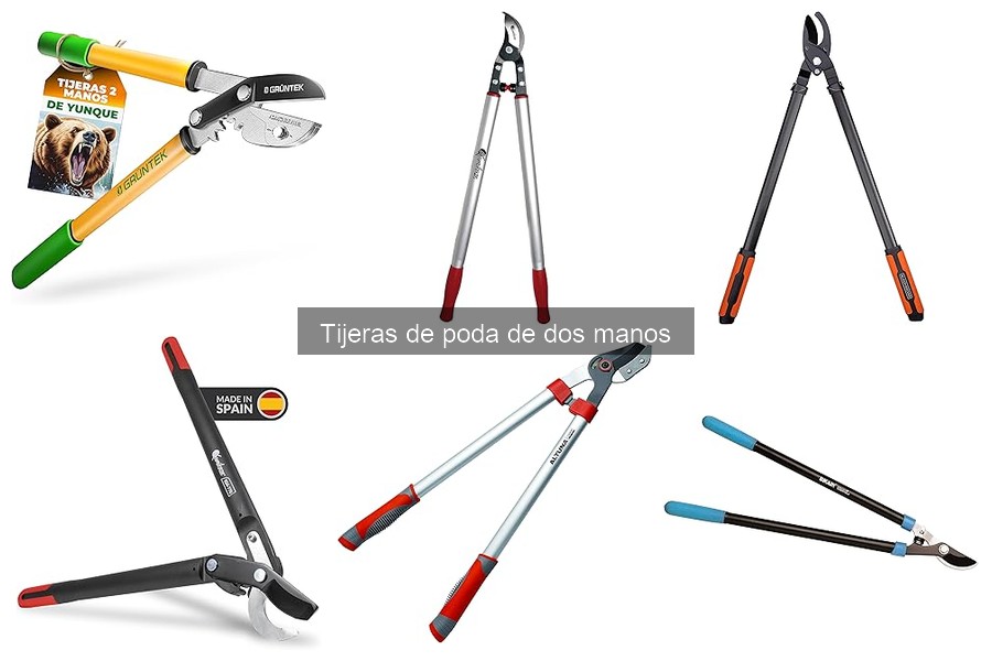 Mejores ofertas y precios de tijeras de poda de dos manos