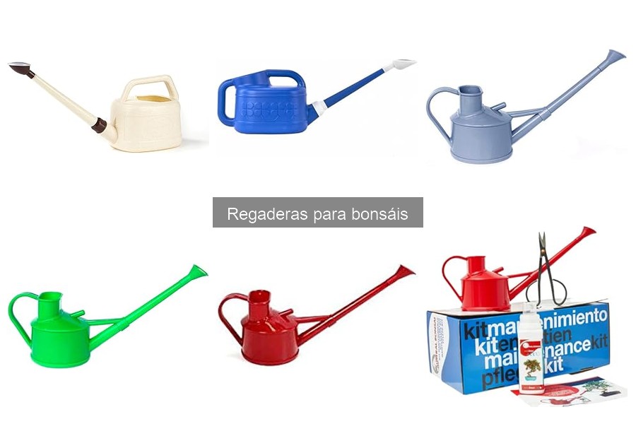 Mejores regaderas para bonsáis según opiniones de usuarios