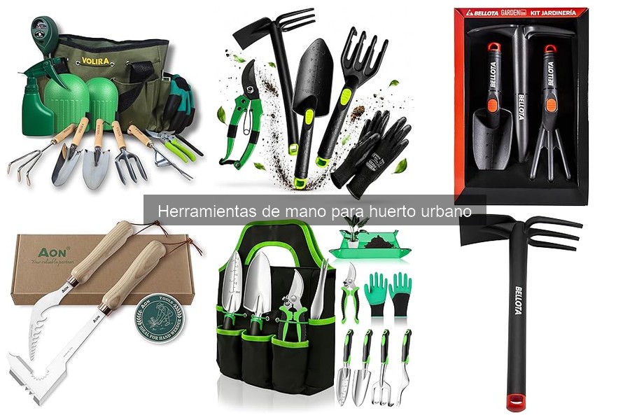 Mejores tiendas para comprar herramientas de mano para huertos urbanos