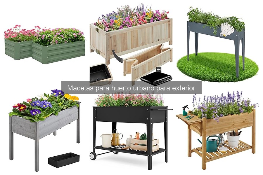 Mejores tiendas para comprar macetas de huerto urbano en oferta