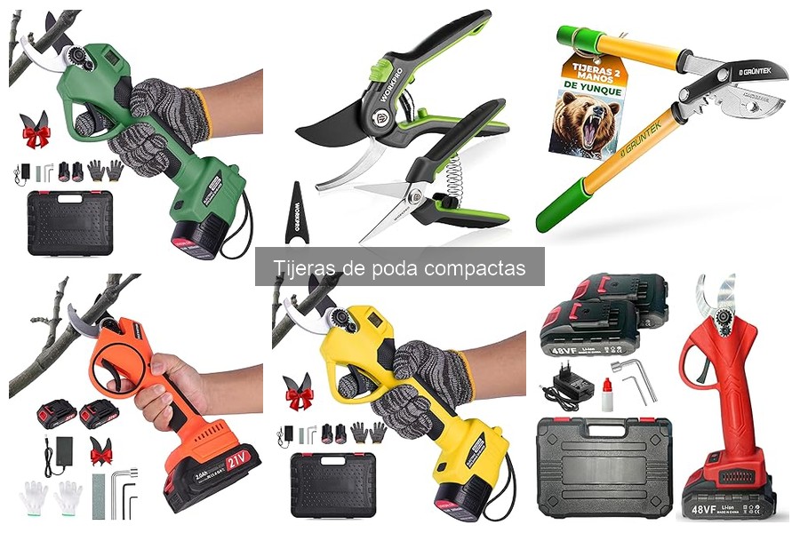 ** Mejores tijeras de poda compactas para jardineros principiantes