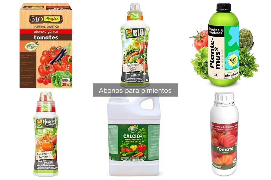 Nutrientes esenciales para pimientos: N-P-K y micronutrientes