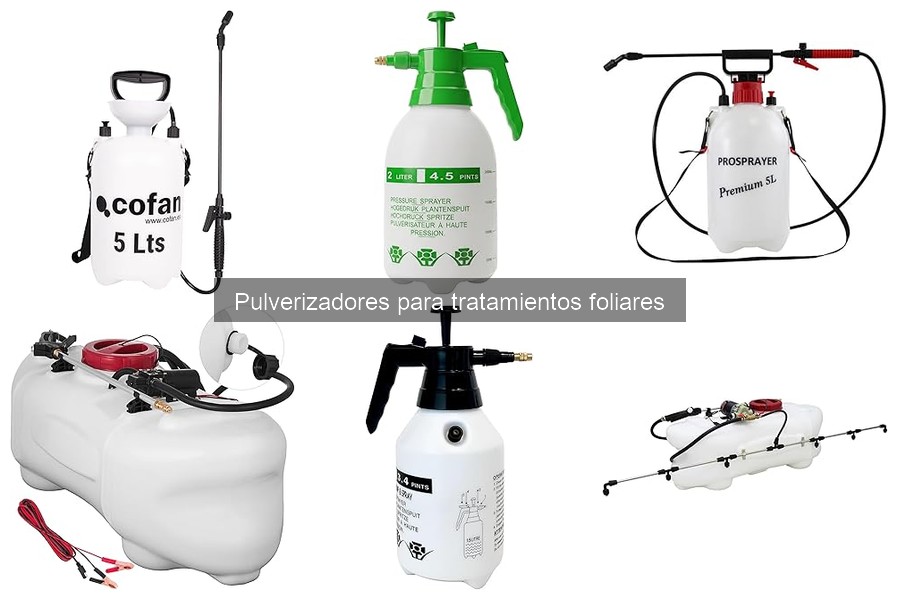 Ofertas en Pulverizadores para Tratamientos Foliares