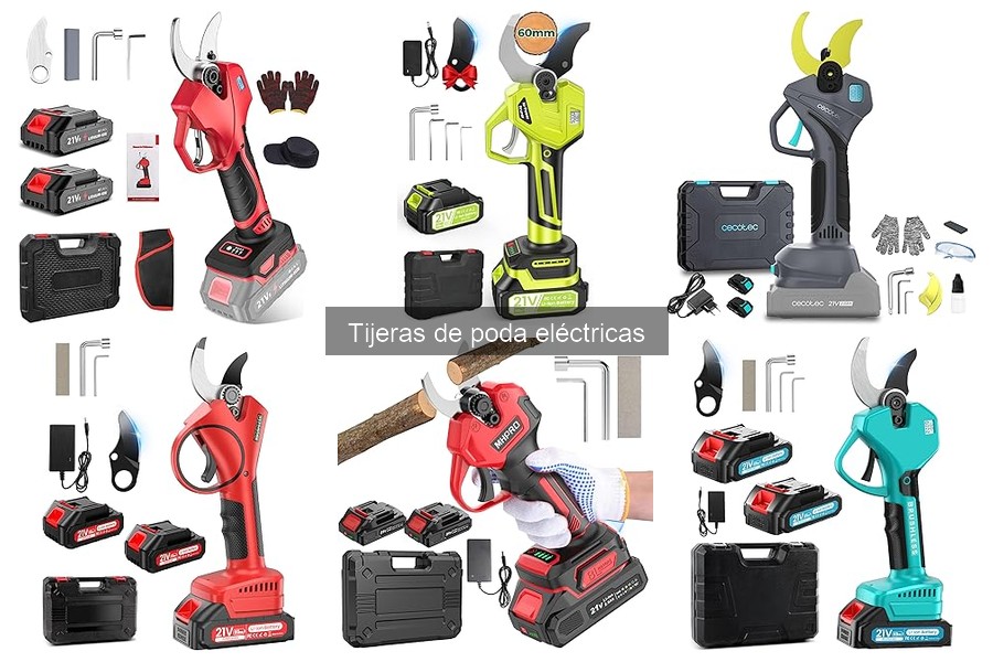 Ofertas y dónde comprar tijeras de poda eléctricas