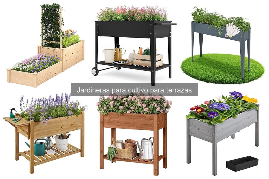 Ofertas y precios en jardineras para cultivo en terrazas
