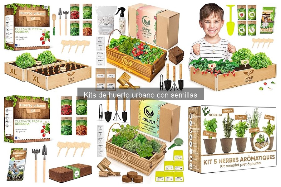** Ofertas y promociones en kits de huerto urbano 2023