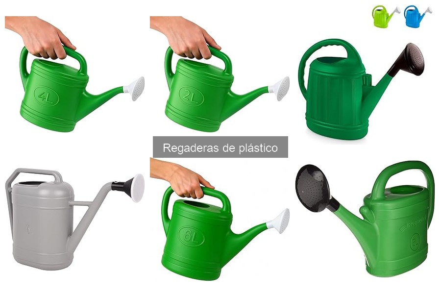 Opiniones sobre regaderas de plástico para jardín