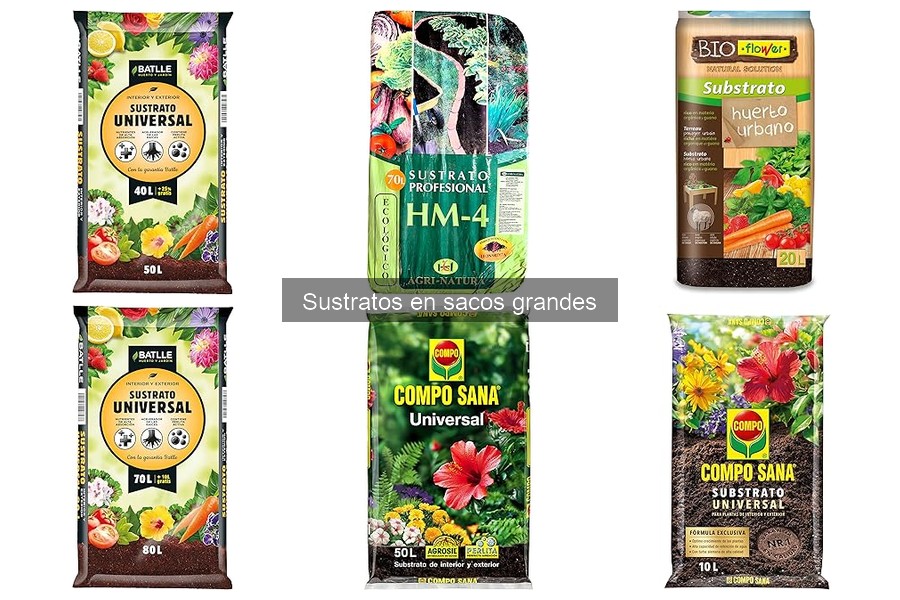 Opiniones sobre Sustratos en Sacos Grandes para Jardín
