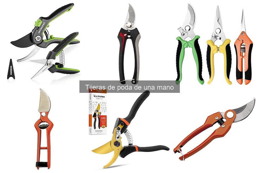 Opiniones sobre tijeras de poda de una mano