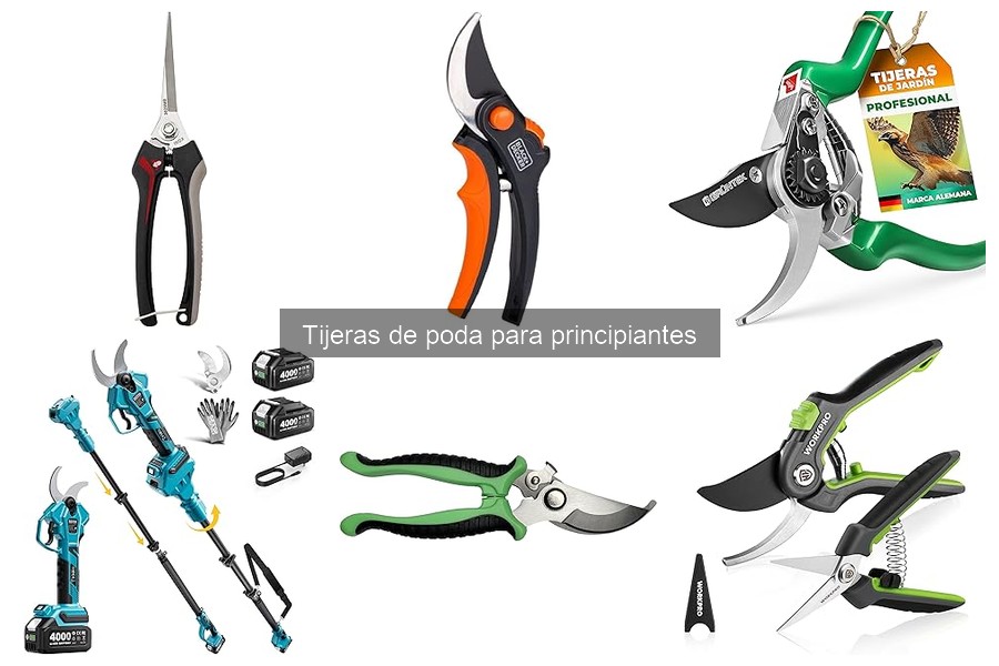 Opiniones sobre tijeras de poda para principiantes