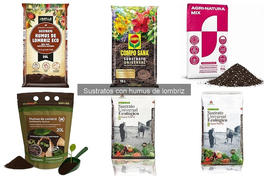 ** Precio sustrato con humus de lombriz: dónde comprarlo
