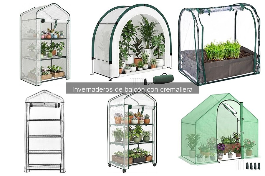 Precios de invernaderos de balcón con cremallera en Amazon