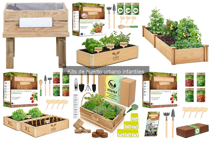 Precios de kits de huerto urbano infantiles: guía completa