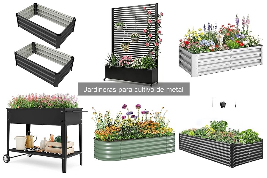 Problemas comunes con jardineras de metal y soluciones eficaces