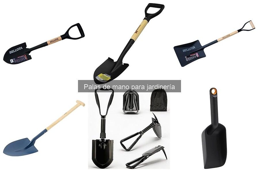 Problemas comunes con palas de mano en jardinería y soluciones