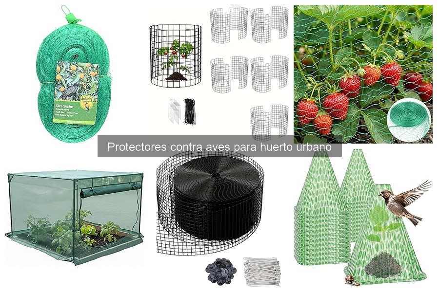 Problemas comunes con protectores contra aves y soluciones
