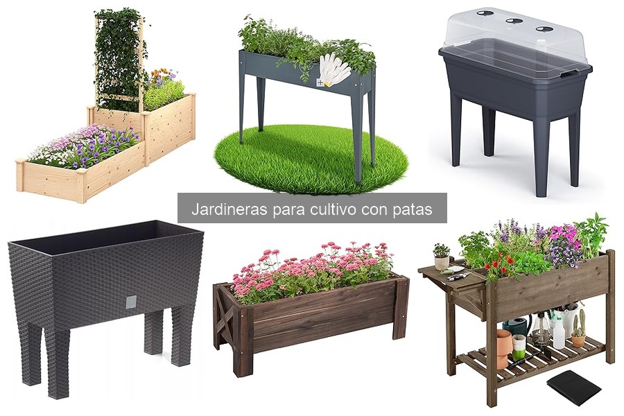 ** Problemas comunes en jardineras con patas y sus soluciones