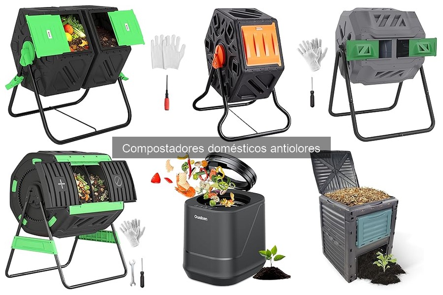 ¿Qué es un compostador doméstico antiolores?