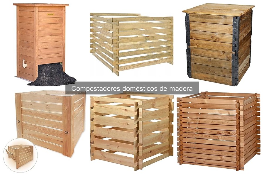 ¿Qué es un compostador doméstico de madera? Características y funciones